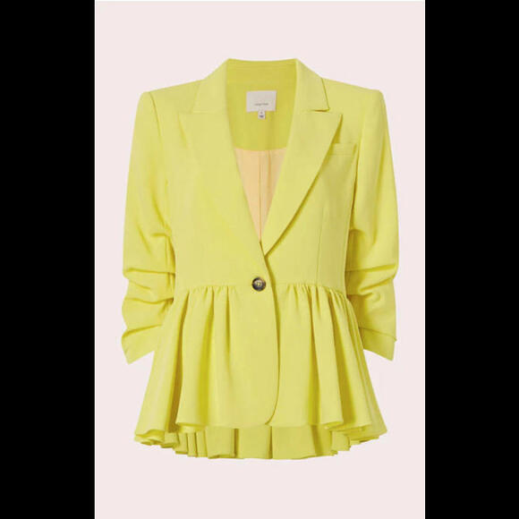 NEW Cinq a Sept Women's Kourtney Blazer in Yuzu Sz 2 #SJ909